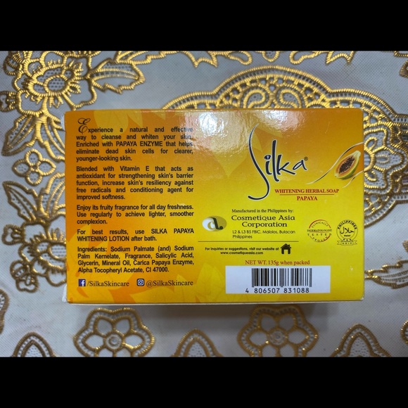 🌸SOLD🌸NEW SILKA WHITENING HERBAL SOAP BAR - Picture 5 of 10